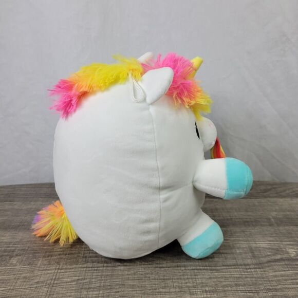 Fiesta‎ 8" Rainbow Unicorn Plush Toy - Picture 2 of 5
